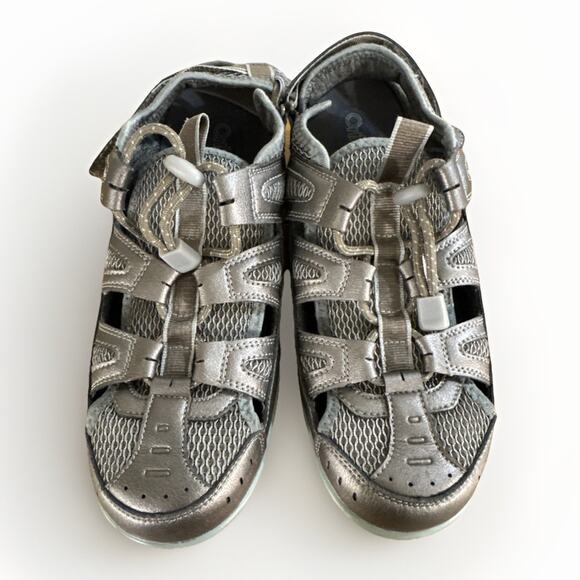 Orthofeet Women's Size 8.5 W Orthopedic Soft Microfiber Verona Sandals - Picture 3 of 8